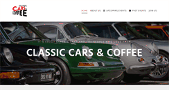 Desktop Screenshot of classiccarsandcoffee.com